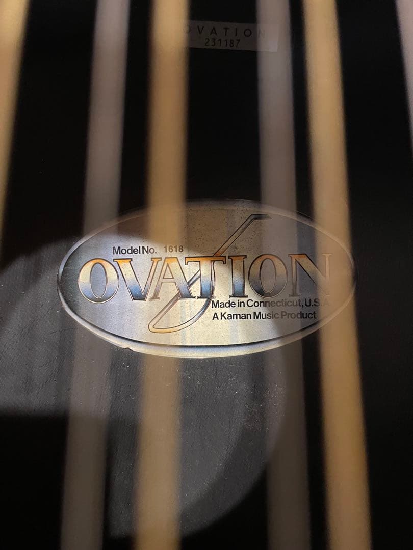 ovation 1618 12弦 ビンテージ エレアコ