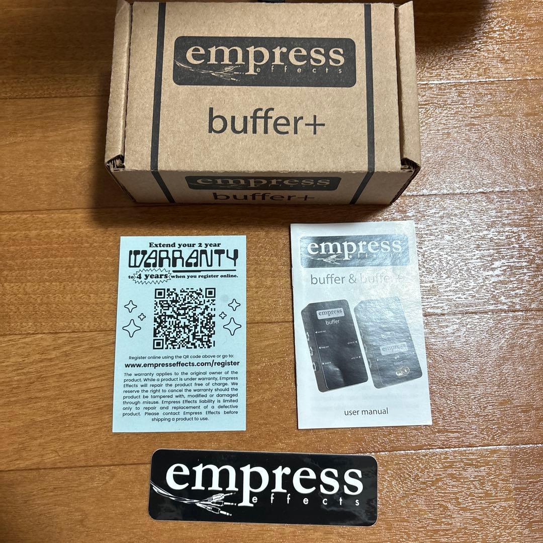 ギター Empress Effects buffer+