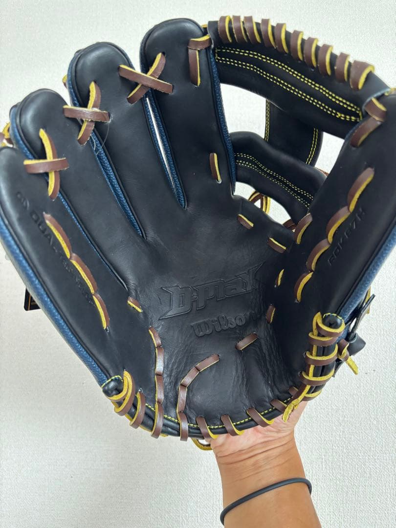 ウィルソン グローブ 87型 Wilson 軟式グローブ ネイビー 型付け無料