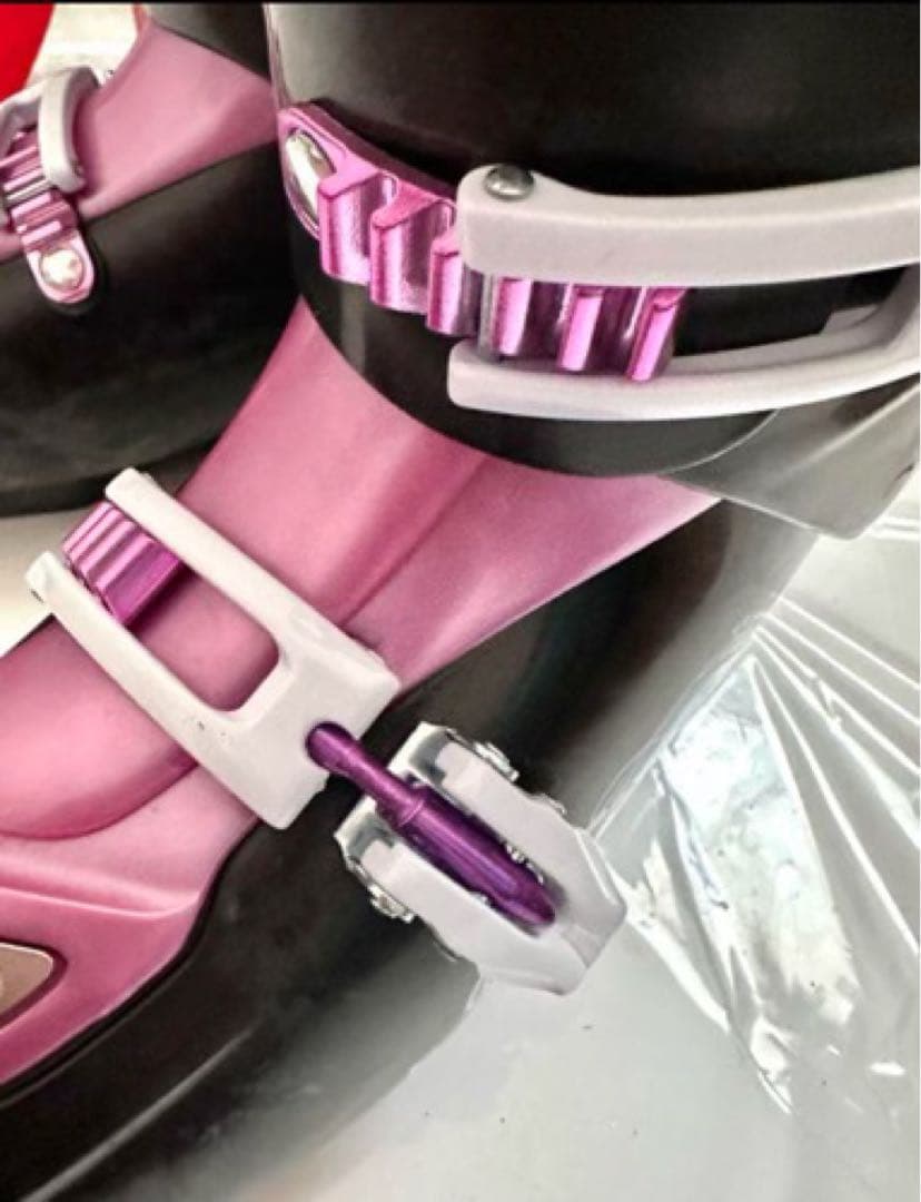 美品　Hart Diva5F スキー用ブーツ ブラック/ピンク 25cm