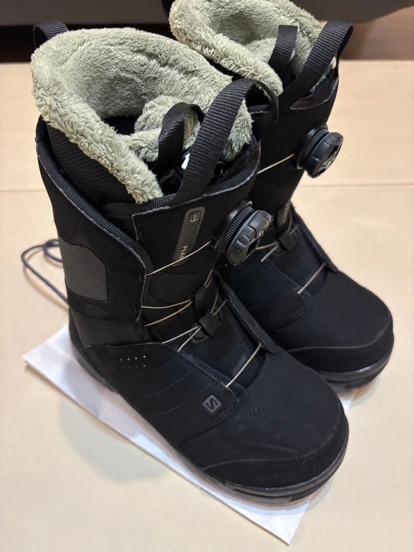 【美品】SALOMON PEARL BOA 24.5cm レディース