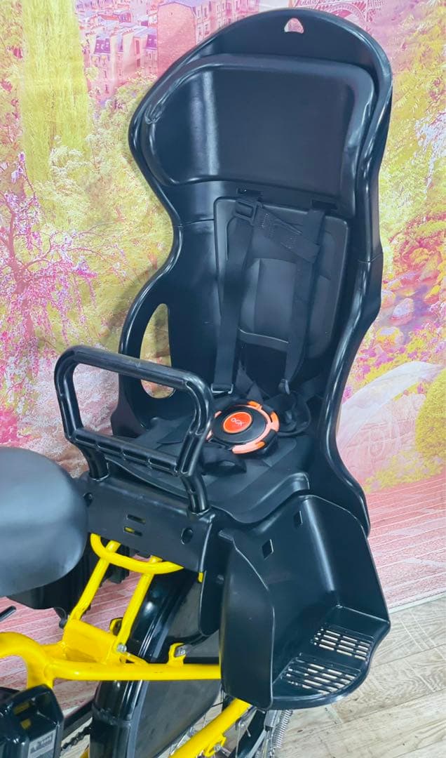 K2307 電動自転車ヤマハ子供乗せ 20インチ イエロー 8.9Ah