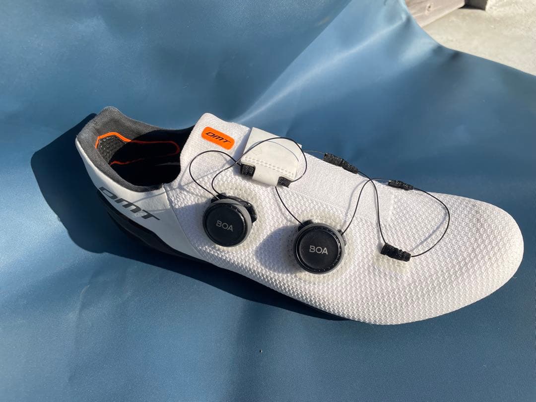 DMT シューズ ホワイト カーボンソール