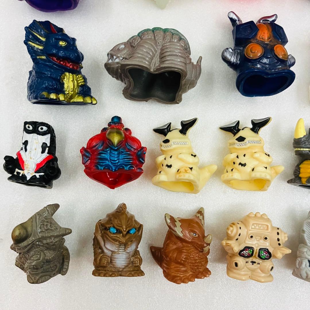 当時物／レア ウルトラマン 指人形 47個 まとめセット 怪獣