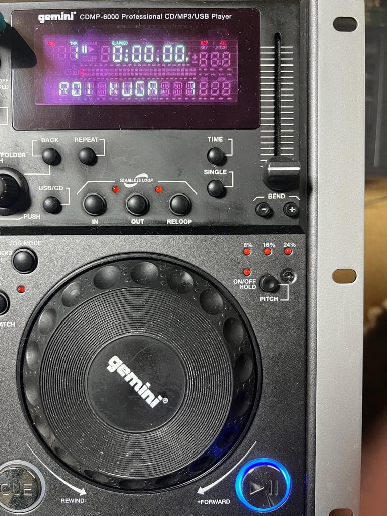 完動品　gemini CDMP-6000 外観美品