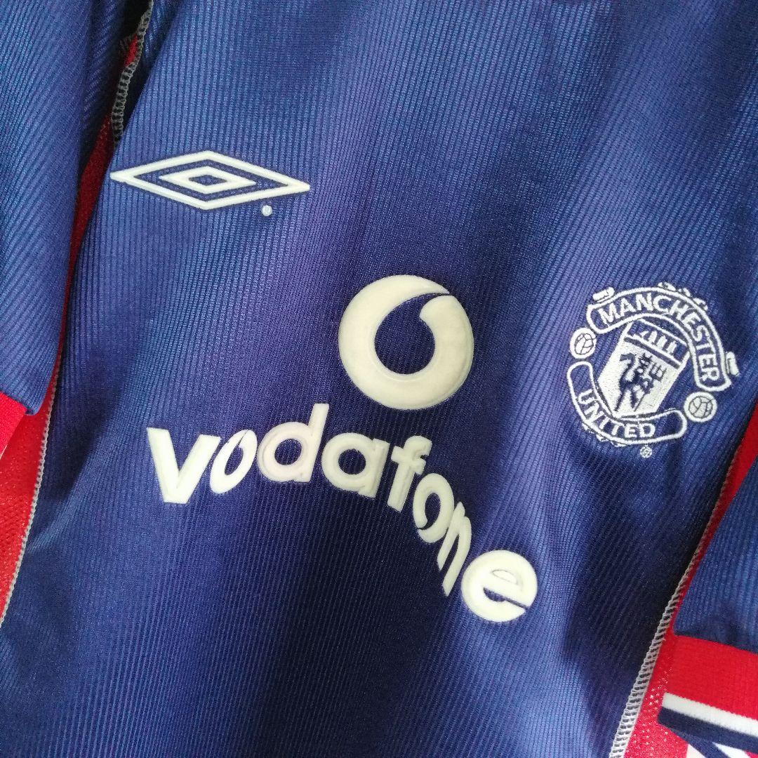 マンチェスターユナイテッド　アウェー　サッカー　ウェア　ユニフォーム　ネイビー