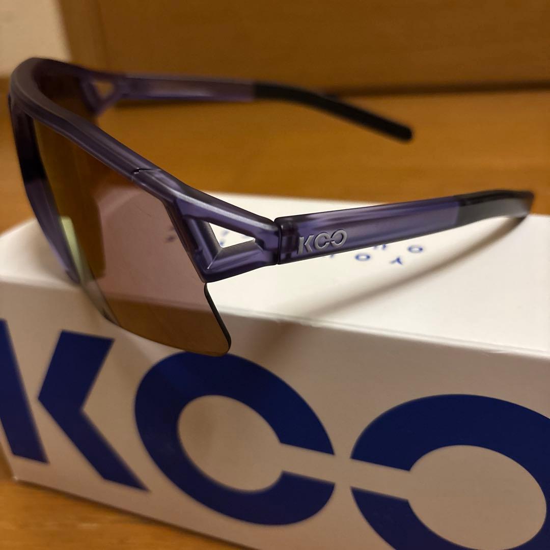 カスクKOOサングラス HYPE バイオレットグラスマット/ピンクミラー