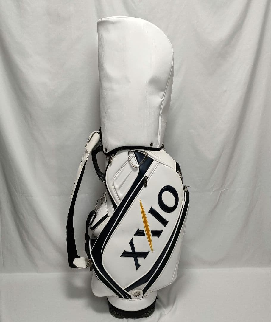 【良品】ダンロップ ゼクシオ プロレプリカ 9インチ 5分割 キャディバッグ