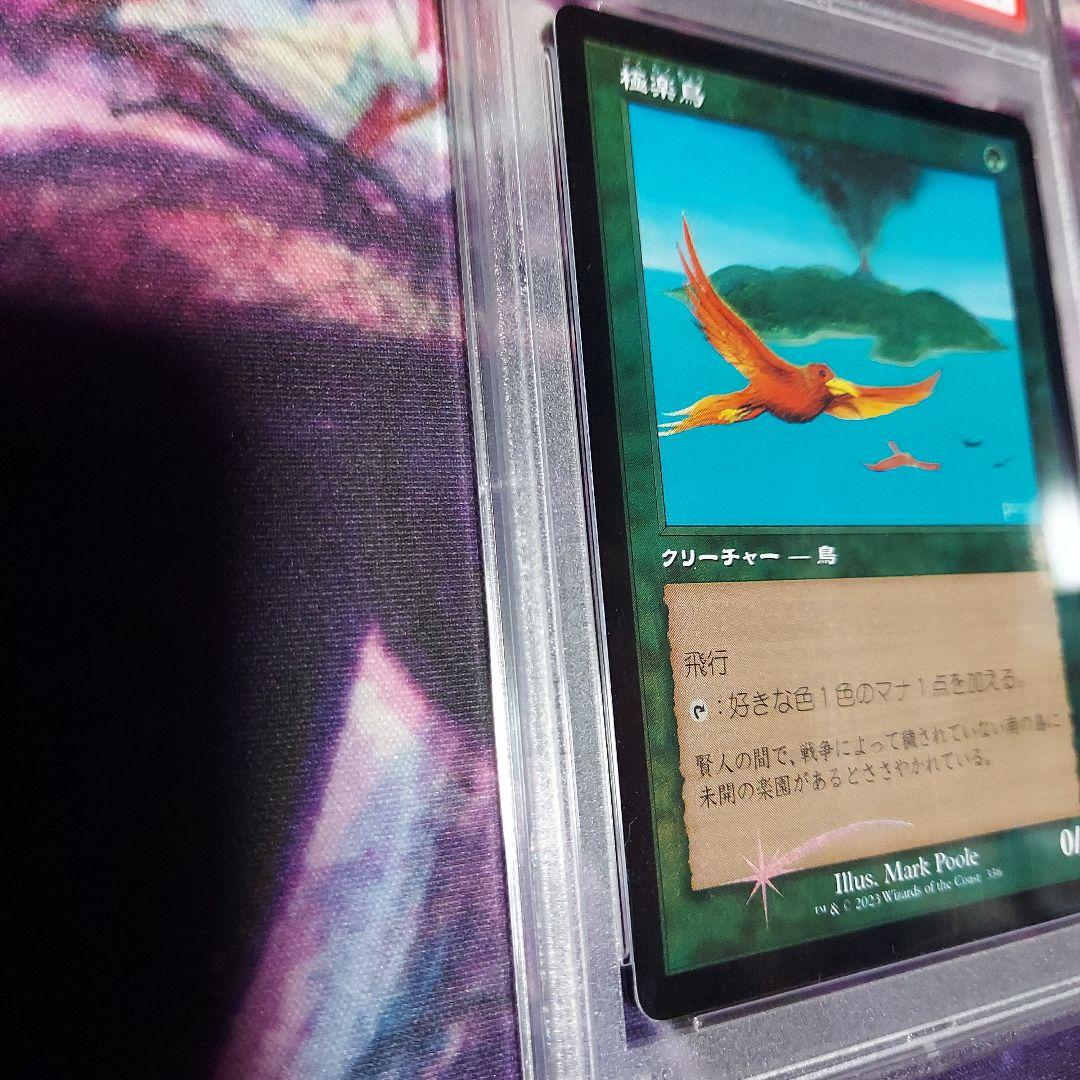 PSA10【Foil】(336)■旧枠■《極楽鳥》[DMR-BF] 緑R