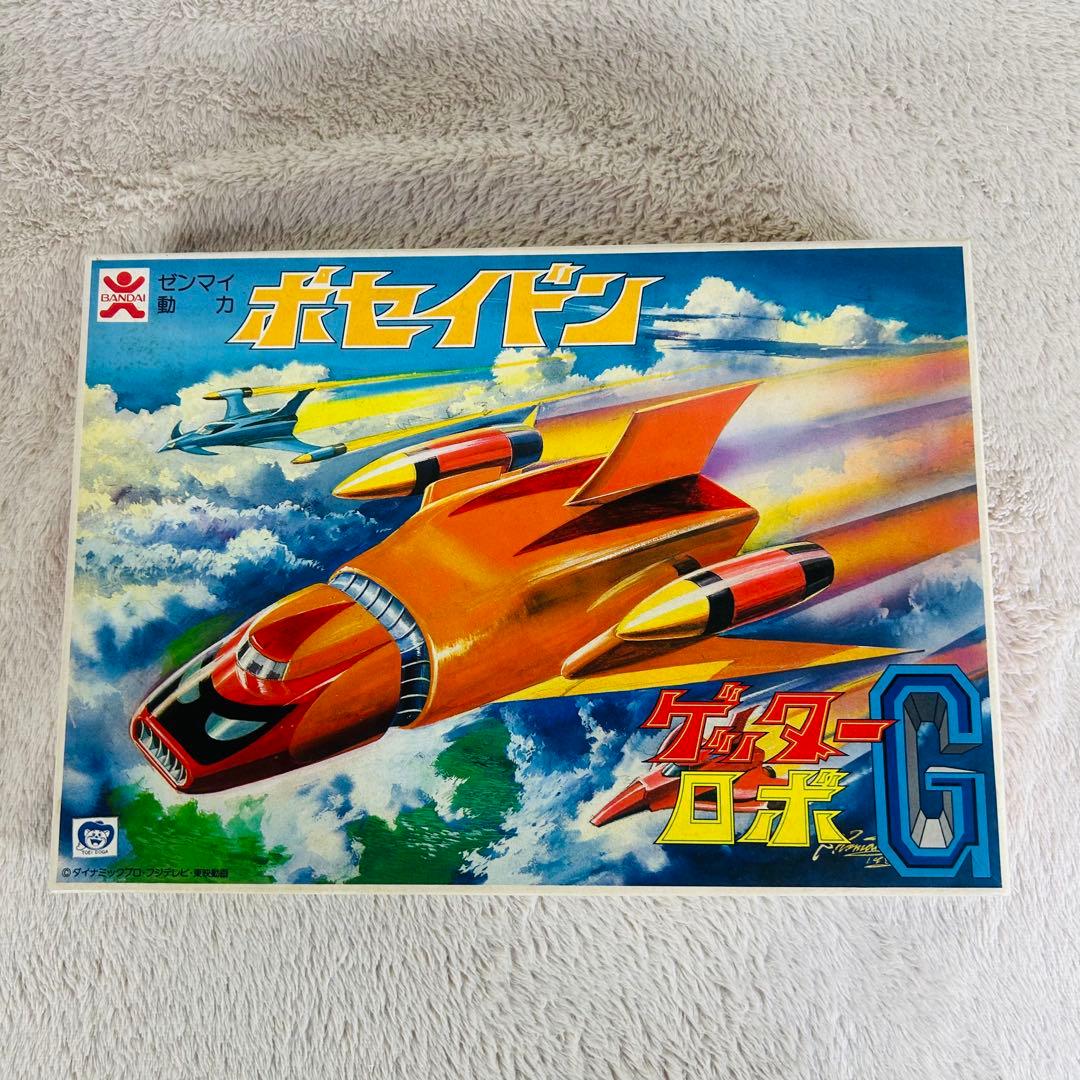 【激希少】旧バンダイ ゲッターロボG ポセイドン 未組み立て　外箱極美品