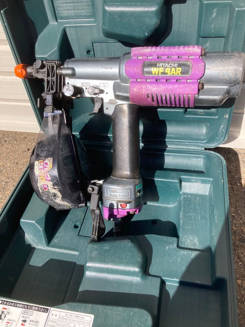 【動作確認済み】 日立 釘打機　WF4AR