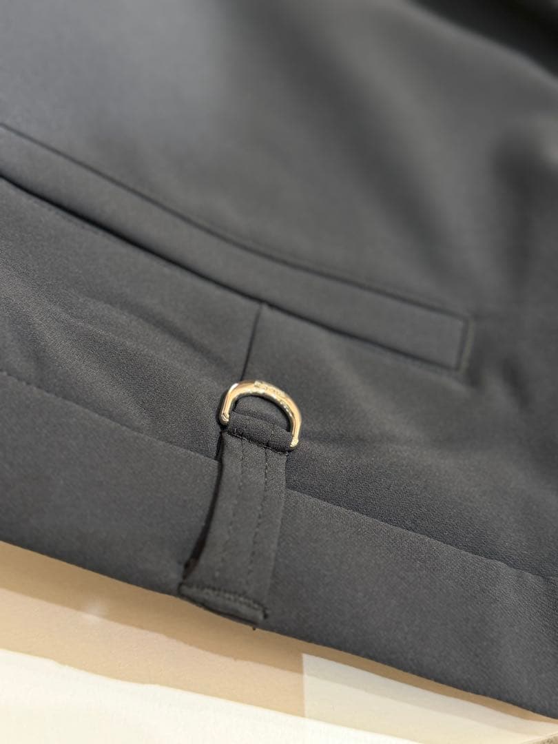 【新品】ムータマリンゴルフ　メンズ　ロングパンツ　黒　Ｍ