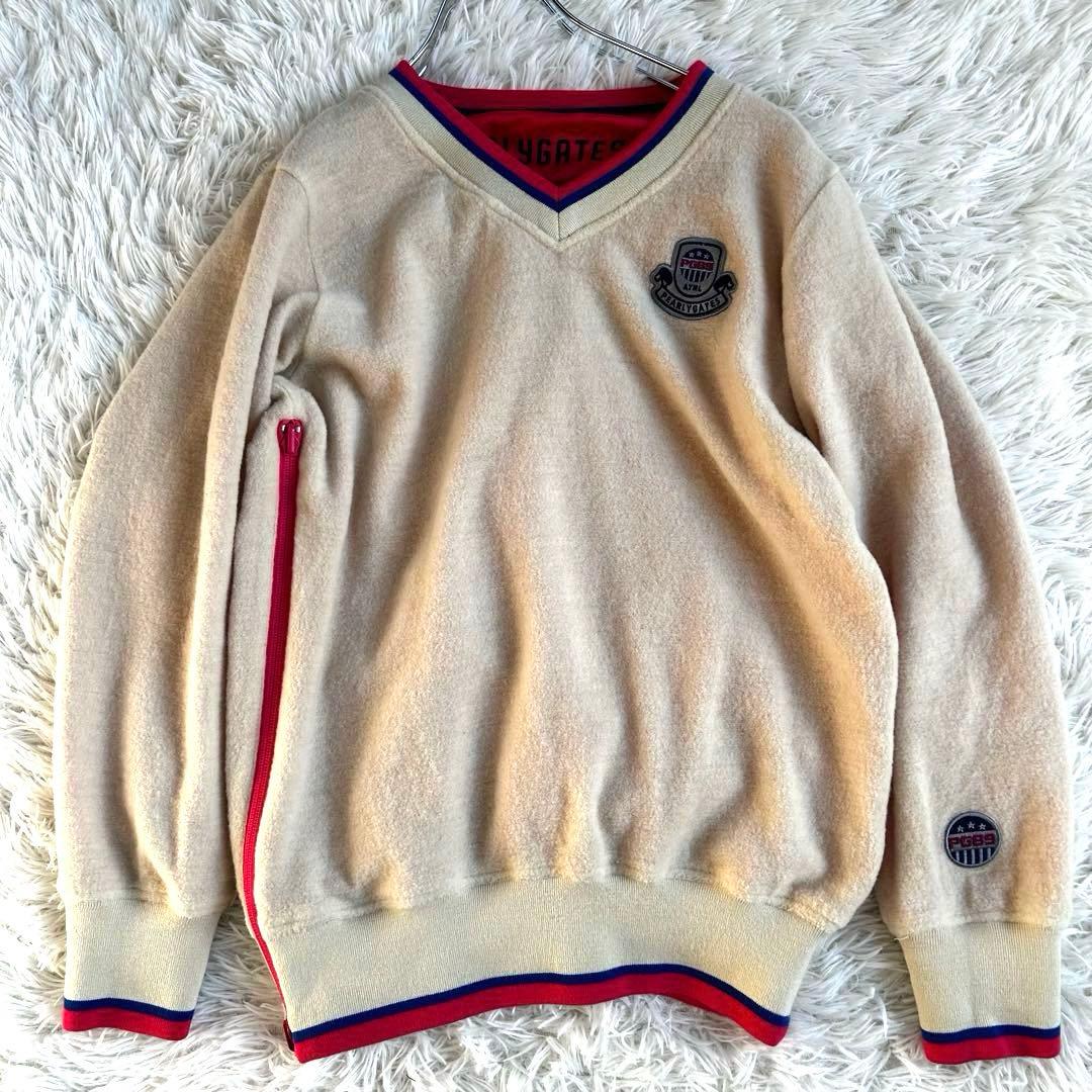 PEARLY GATES リバーシブル 2way プルオーバー ゴルフ 0