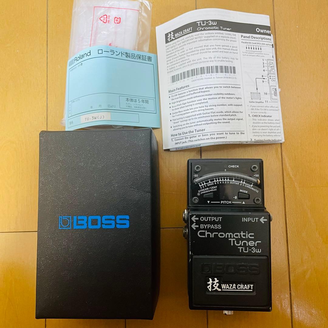 BOSS TU-3w チューナー