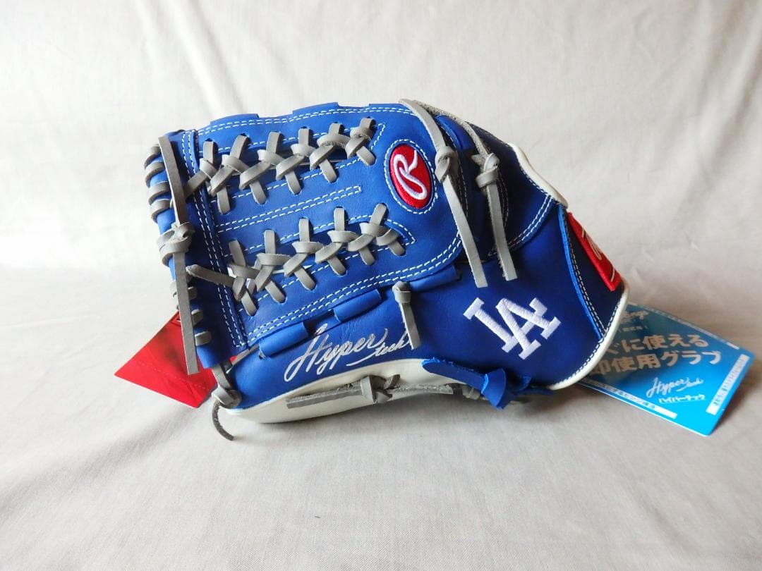 根性岩◆Rawlings LAドジャース 野球 グローブ◆左