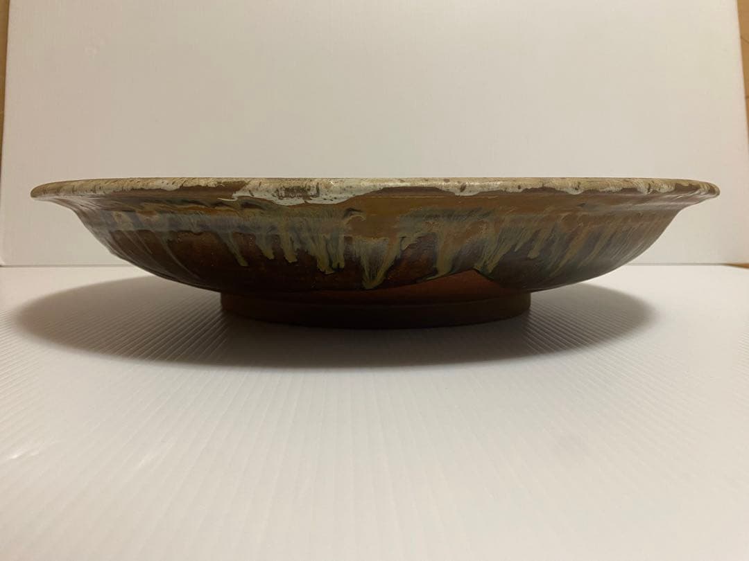 小岱焼 小代焼 岱平 大皿 皿陶芸 美術 約44cm