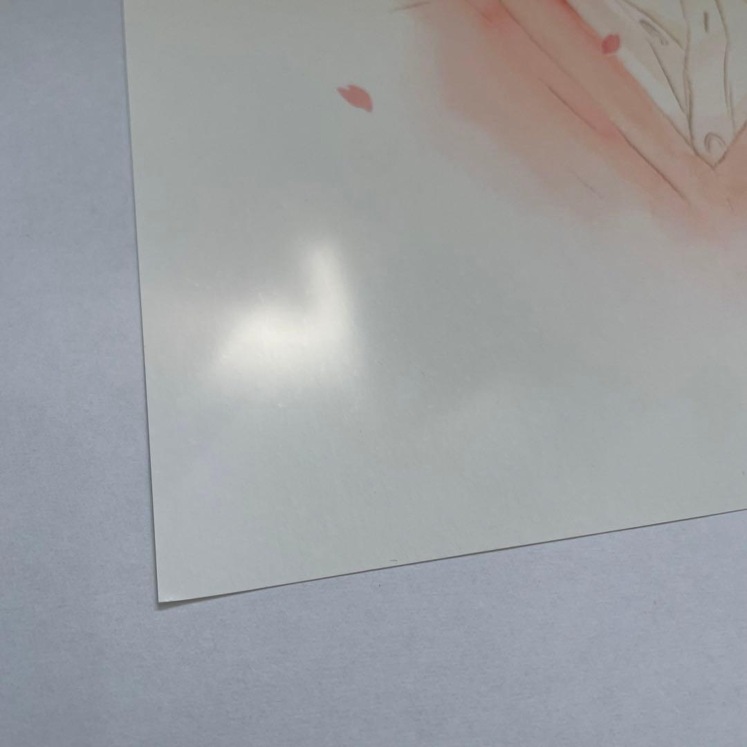 2. 椎名軽穂 カラー複製原稿 君に届け複製原稿 別冊マーガレット