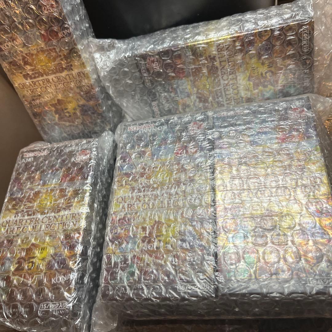 遊戯王 QUARTERCENTURYARTCOLLECTION ボックス5個