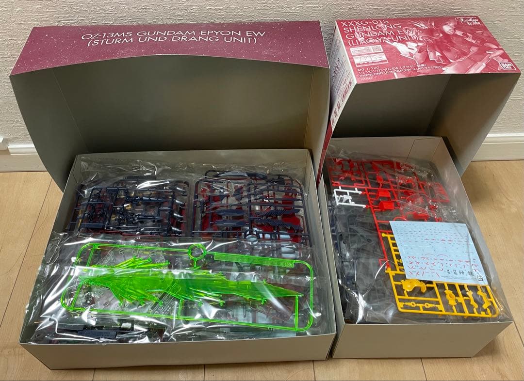 特限〜P還元中 MGガンダムエピオン&シェンロンガンダムセット