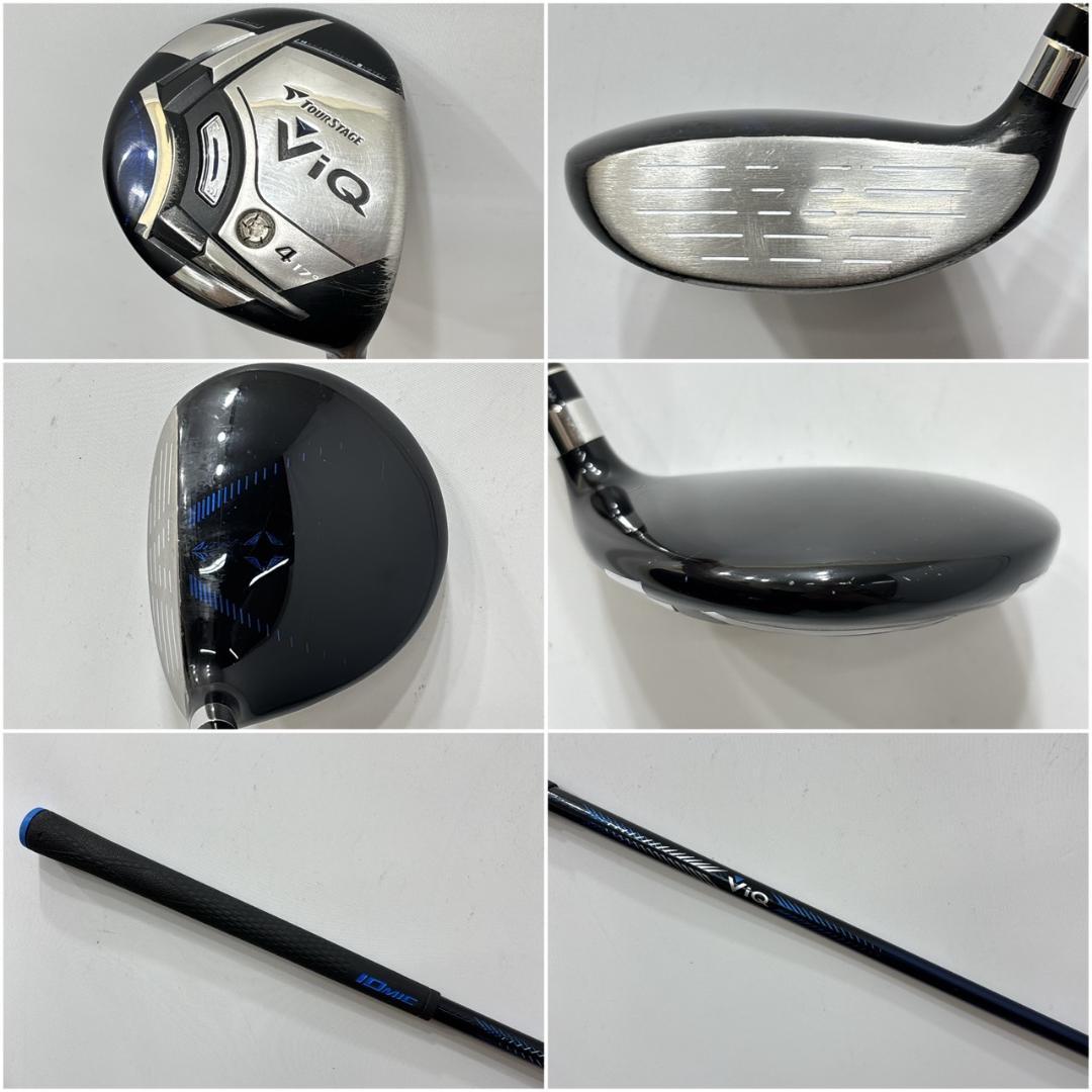 ★メンズ右利き初心者用　ツアーステージ　ViQ　ゴルフクラブセット　W-2533