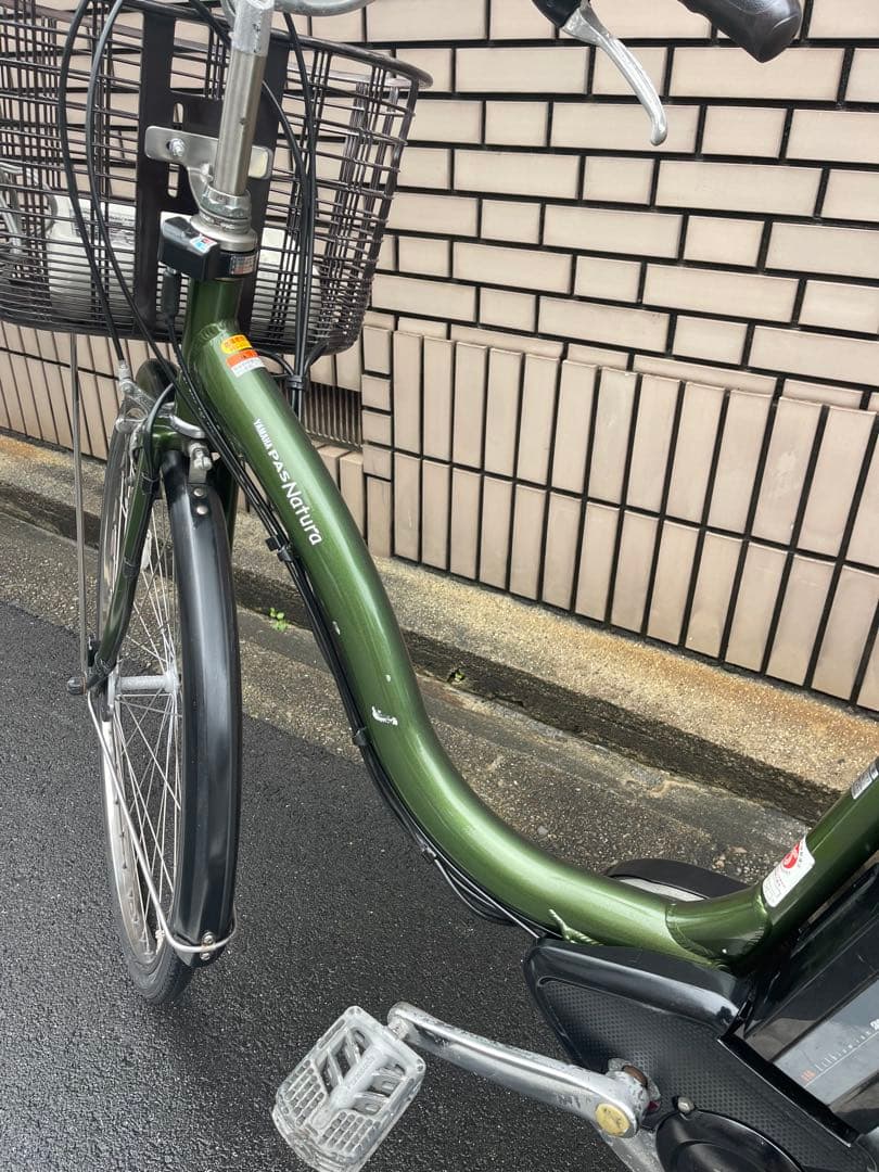 8.9ahヤマハ電動アシスト自転車26インチです。