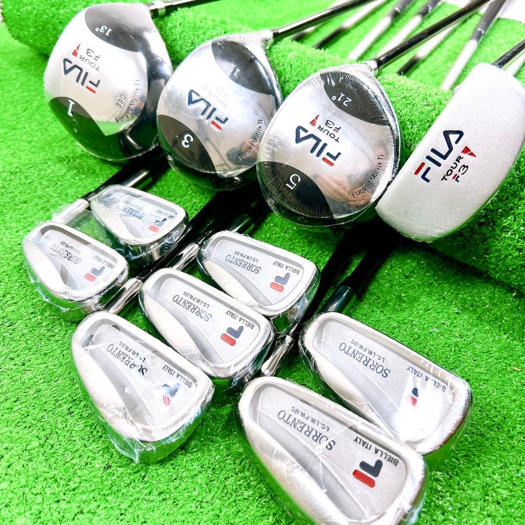 新品未使用　FILA フィラ　レディースゴルフクラブセット　フレックスL 右利き