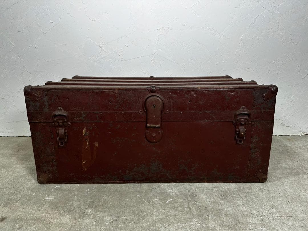 『ヴィンテージ家具』船舶トランク トランクケース ボックス RWmis54