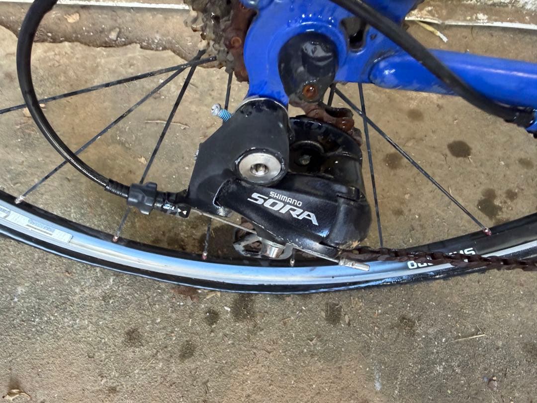 GIOS Viaggio ロードバイク 青　シクロクロス