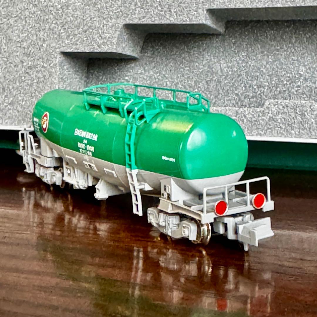 KATO タキ1000 ENEOS エコレールマーク有り無し混合編成 12両