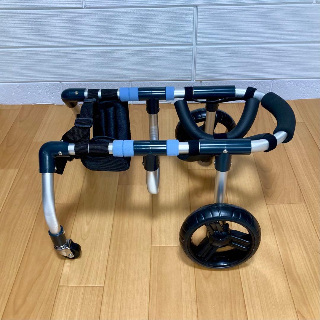 イチ子ママページ■小型犬用4輪　犬の車椅子　犬の歩行器　+オプション