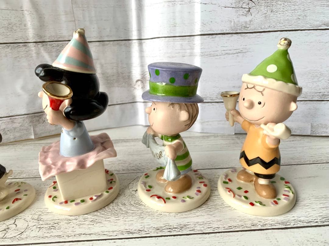 レノックス　lenox スヌーピー　陶器 フィギュア　セット