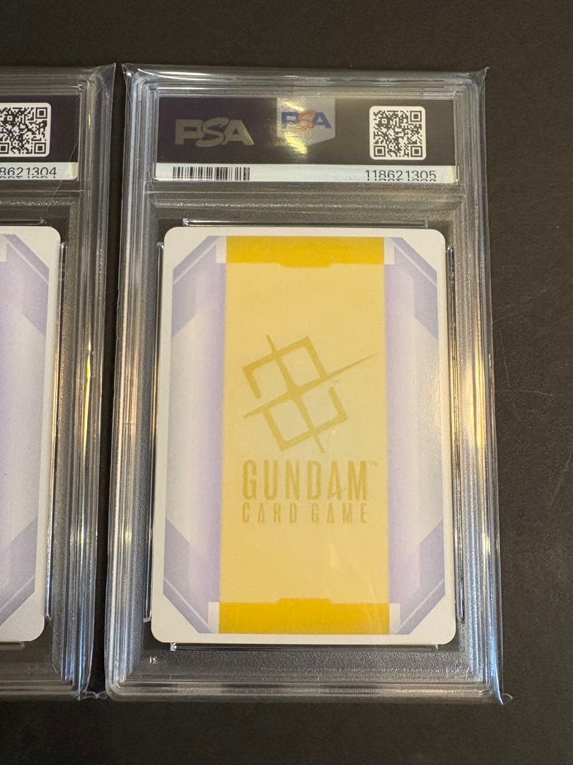 ガンダムカードゲーム PSA10 連番 ガンダム　 パラレル ベータ版　プロモ