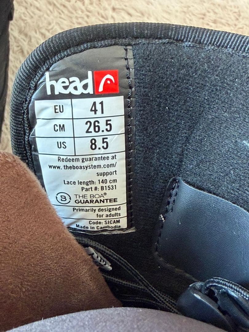 HEAD スノーボードブーツ US 8.5