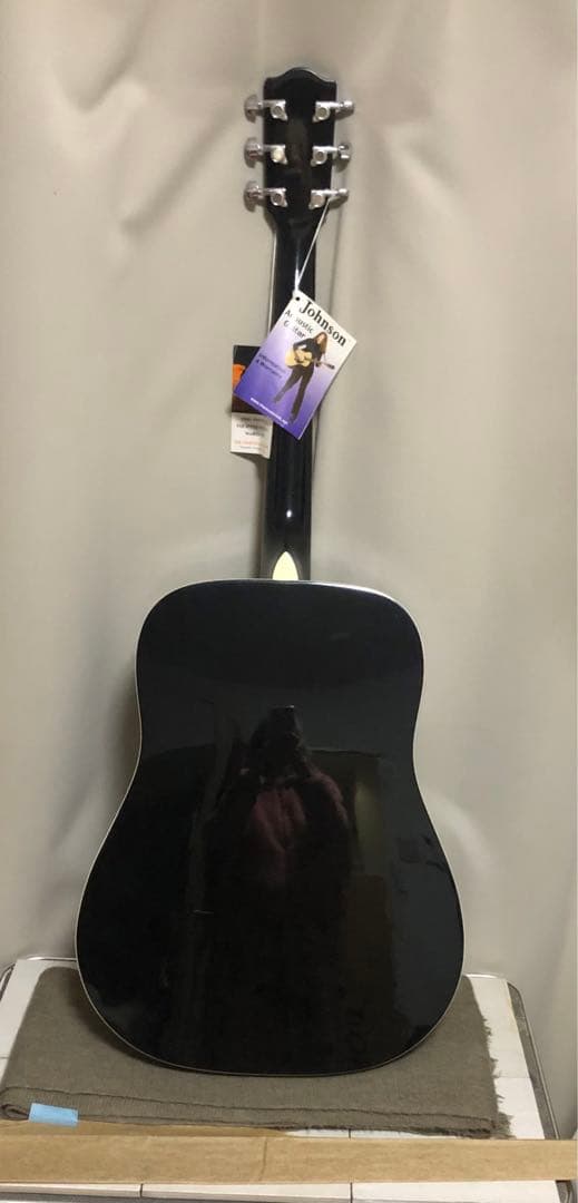 アコースティックギターJohnson 直筆サイン (JON BON JOVI)