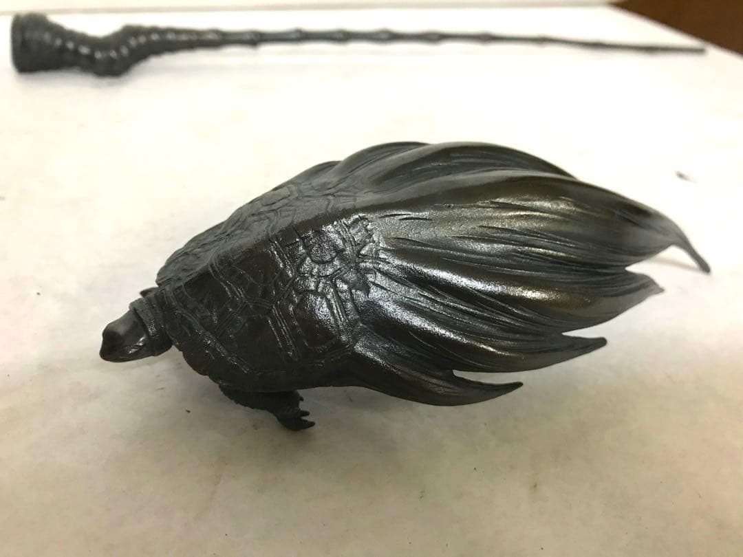 銅製:亀寿老人座像(原型:野上龍起氏)桐箱入