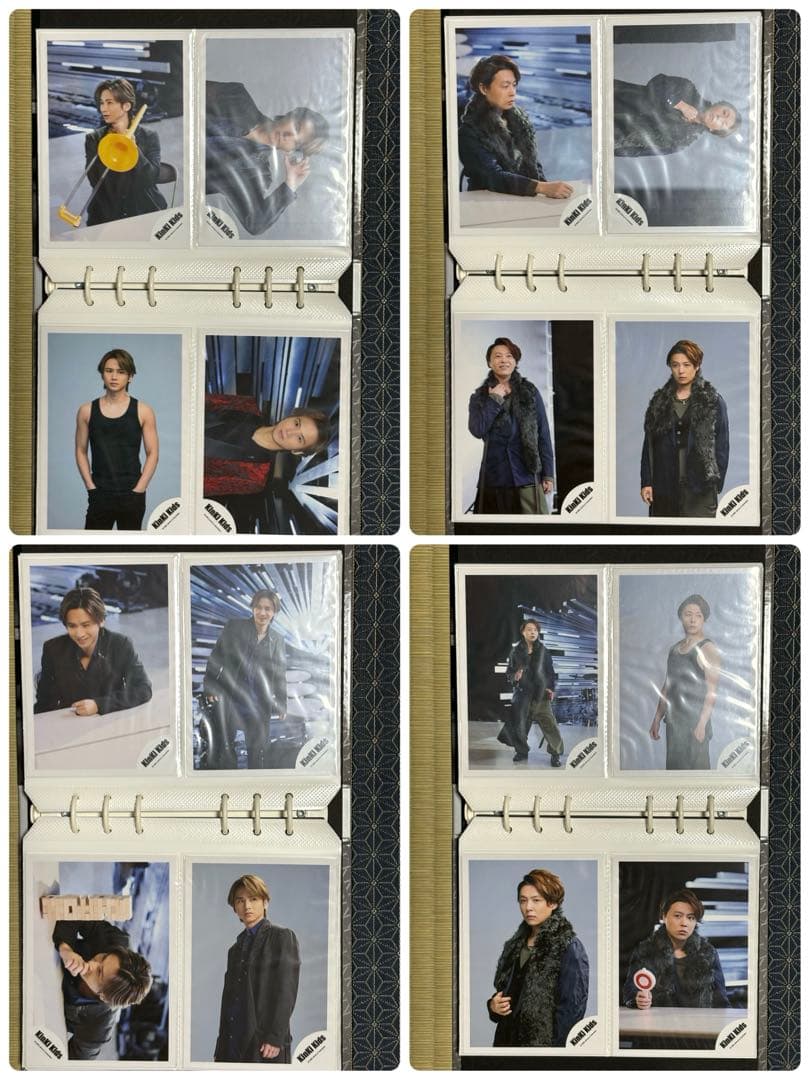 KinKiKids 堂本光一 堂本剛 ブロマイド 81枚 フォトアルバム 3点