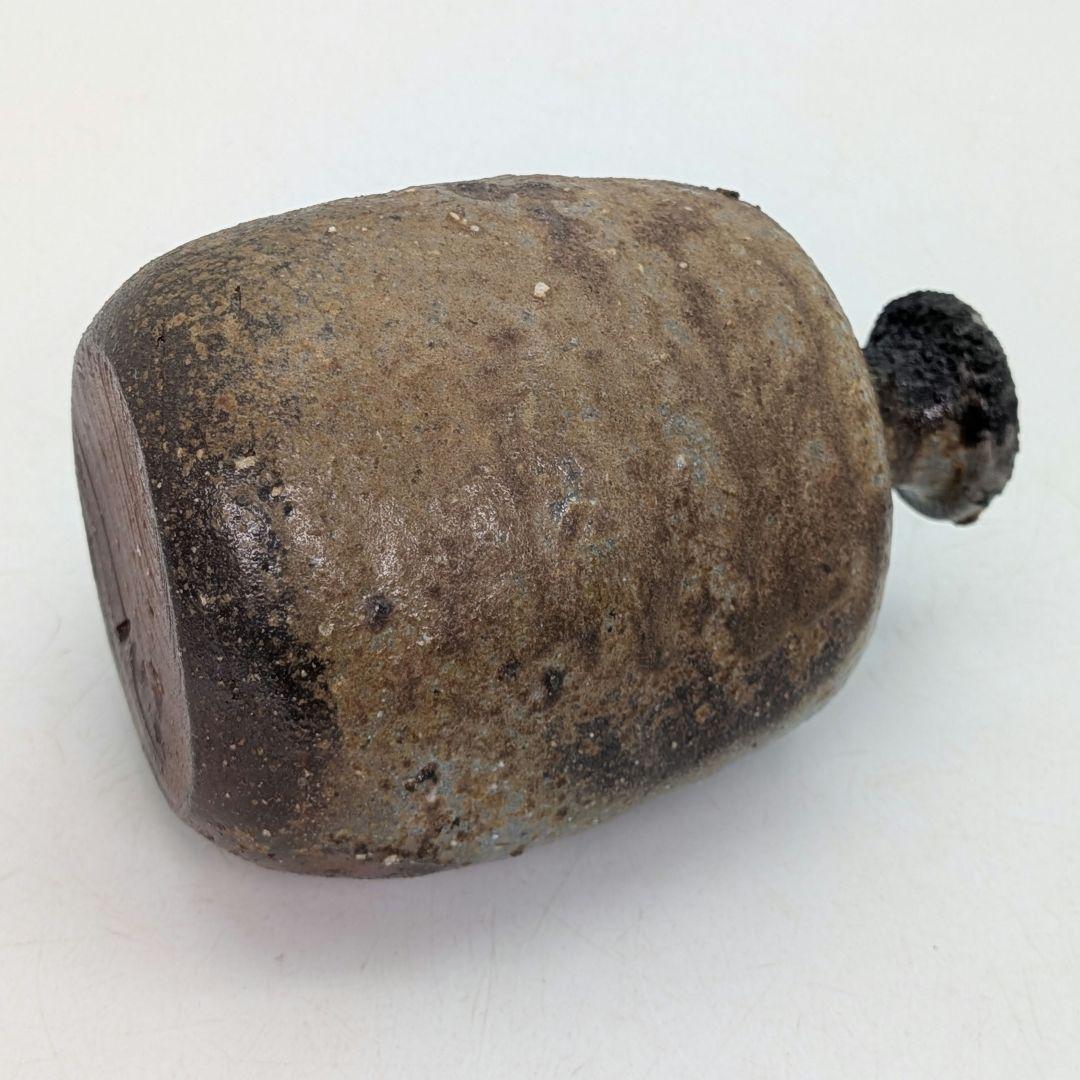 本山和泉 備前焼 窯変徳利 共箱栞 とっくり 酒器 食器 一輪挿し花入 花瓶