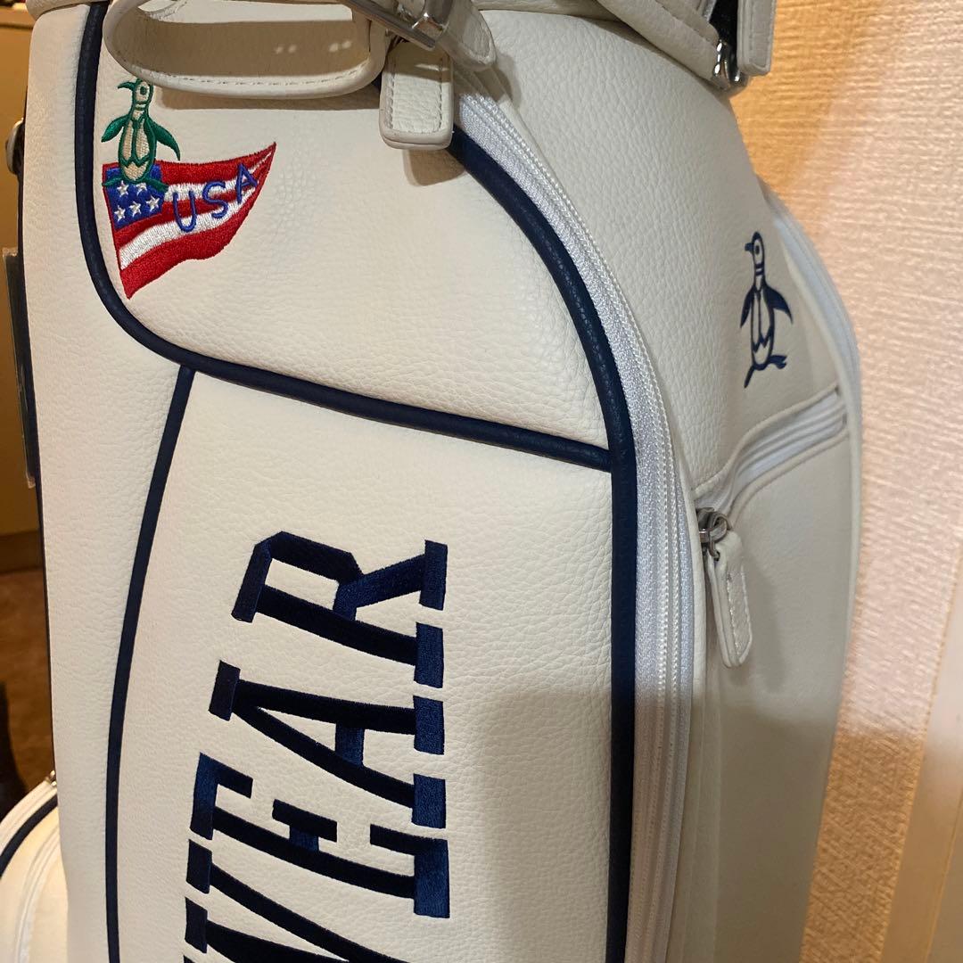 《状態良》マンシングウェア21年春夏モデル キャディバッグ