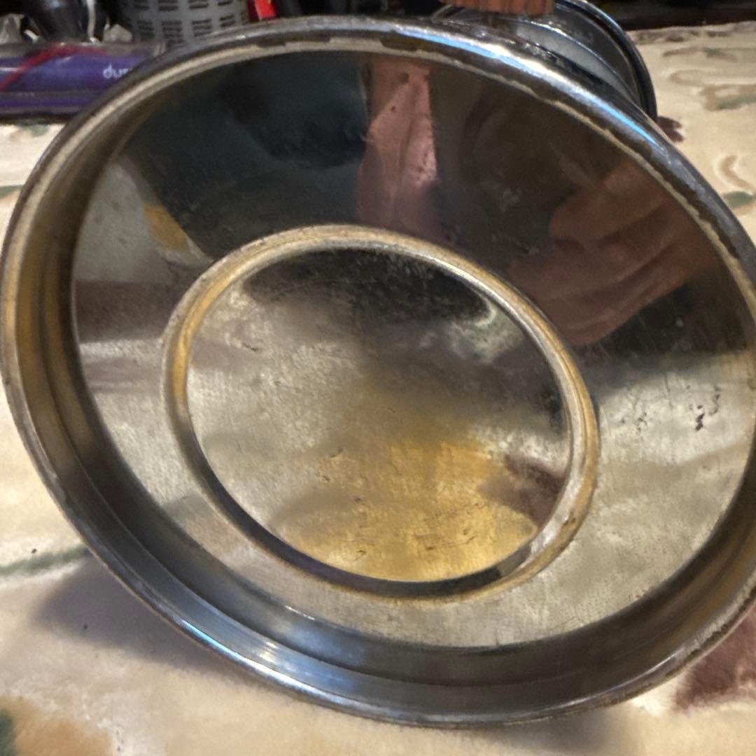 ペトロマックス似　真鍮製バタフライランタン　動作未確認