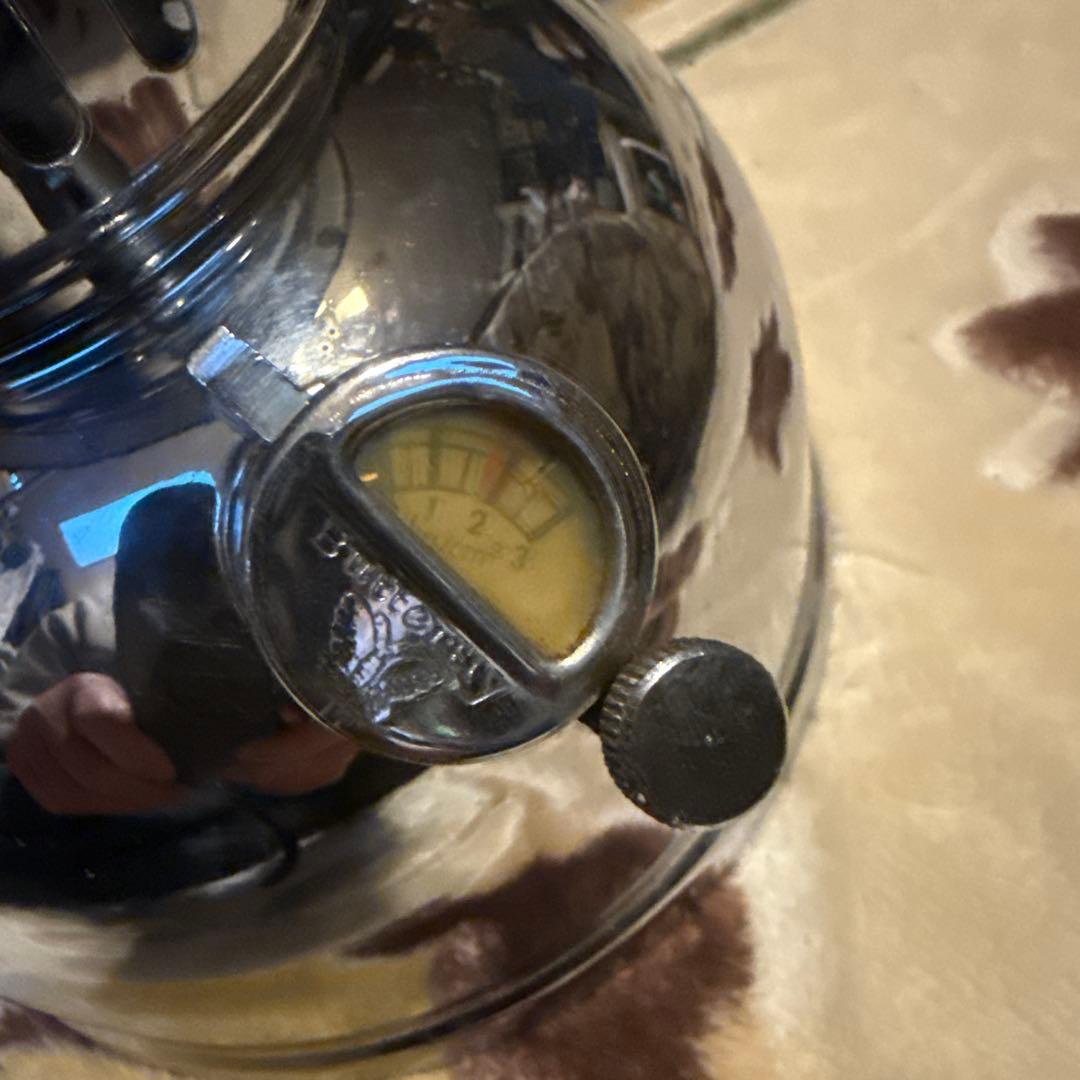 ペトロマックス似　真鍮製バタフライランタン　動作未確認