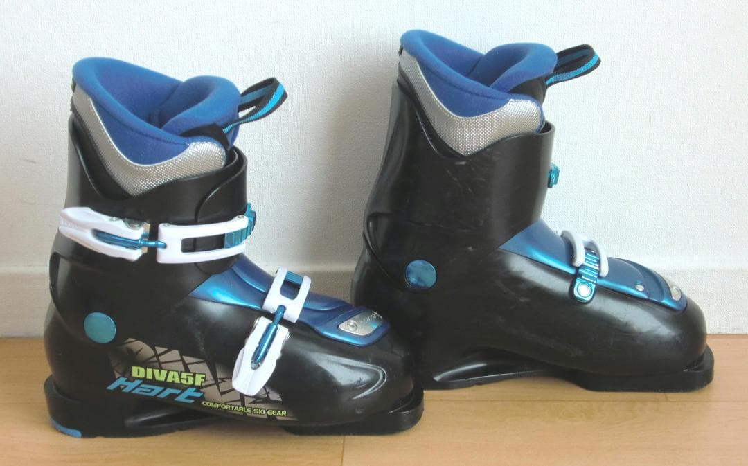 ■■送料無料■HEAD■ジュニア用スキーフルセット■板137靴24■WAX済■■