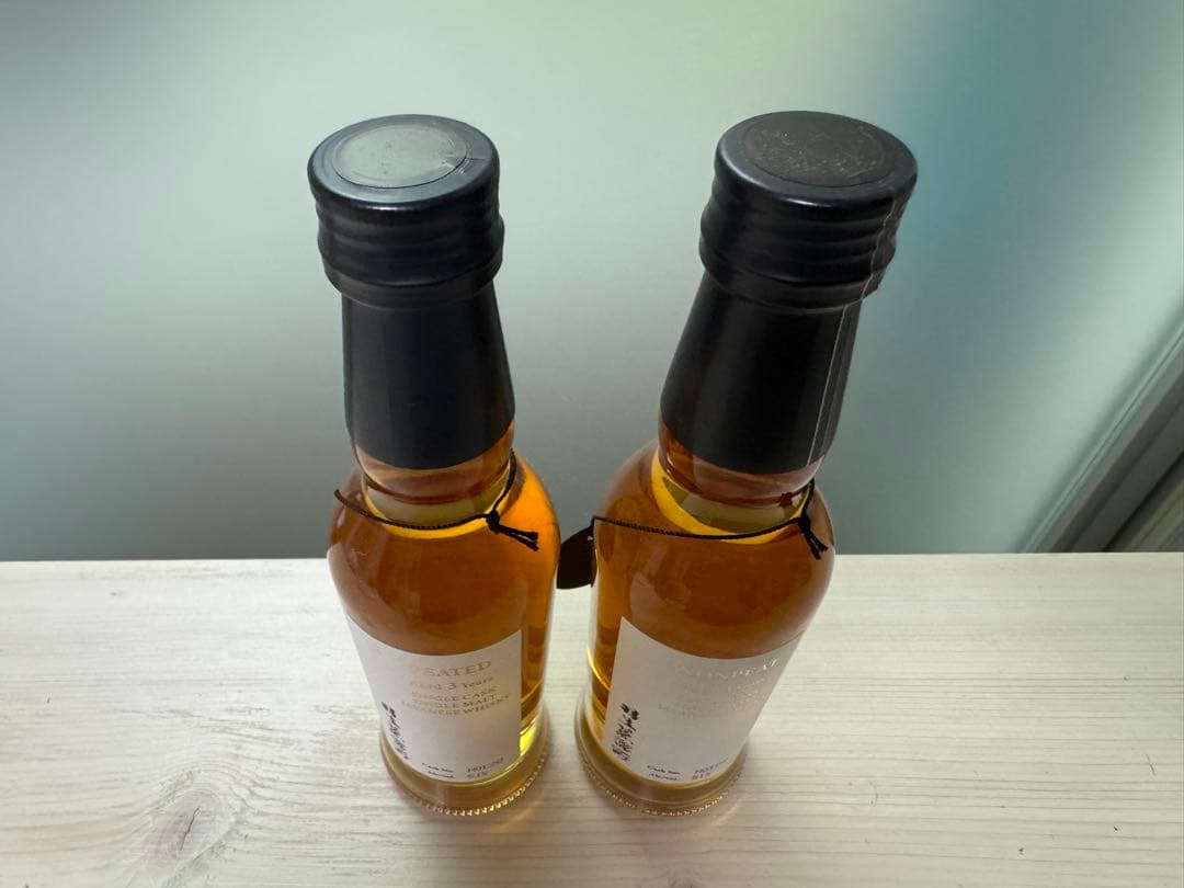 ✨限定・新品✨ 羽生蒸溜所 ピーテッド・ノンピート 2本セット