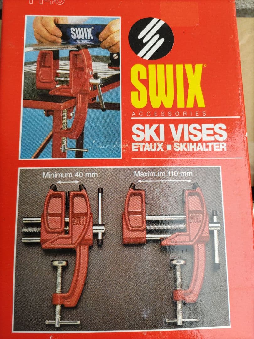 程度良好綺麗 SWIX スウィックス セミファット 対応 スキーバイス