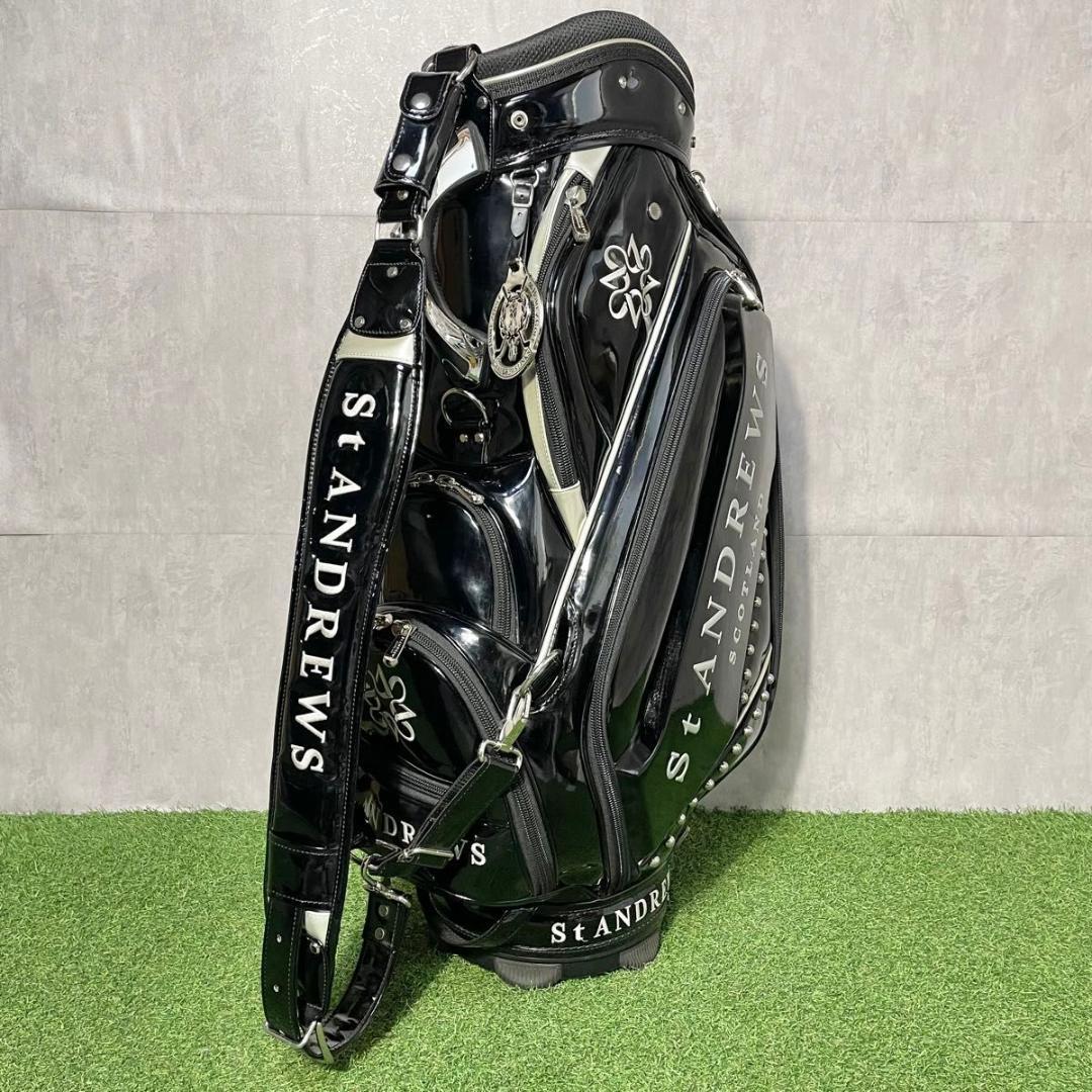 【完売モデル】St ANDREWS セントアンドリュース キャディバッグ ゴルフ