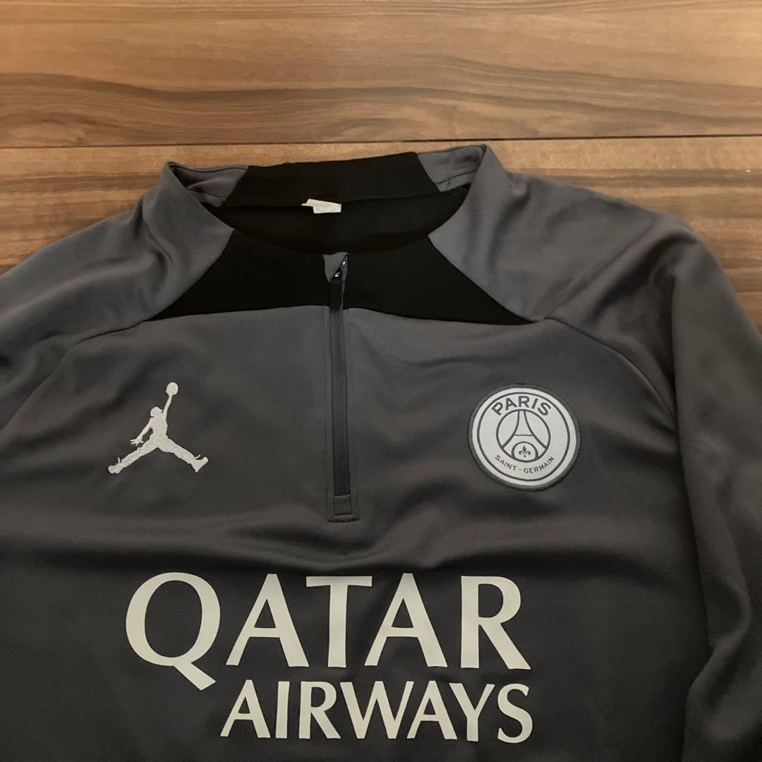Jordan Paris Saint-Germain ジャージ グレー