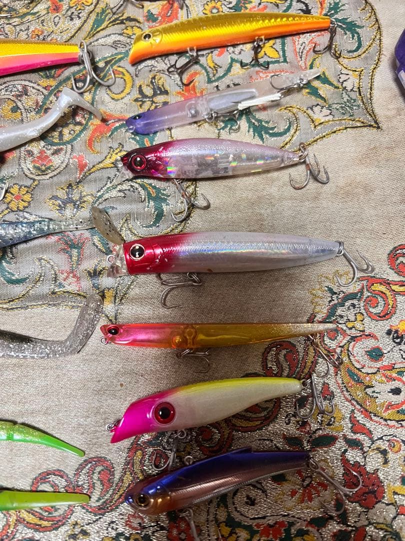 シーバス　青物　ルアー　引退セット‼️ オヌマン　バイブレーション　ミノー