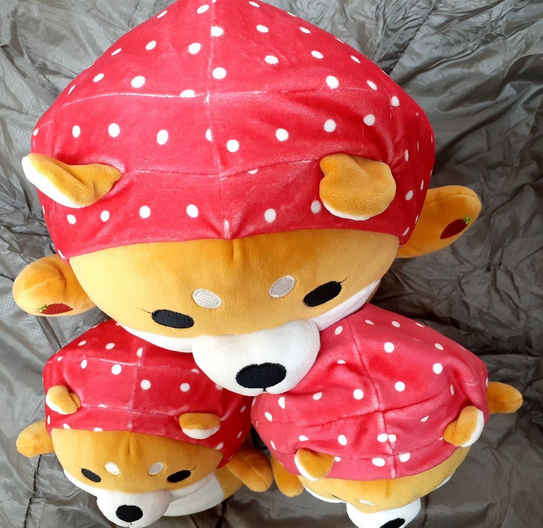 柴ずきん いちご３匹セット (バラ売り可)