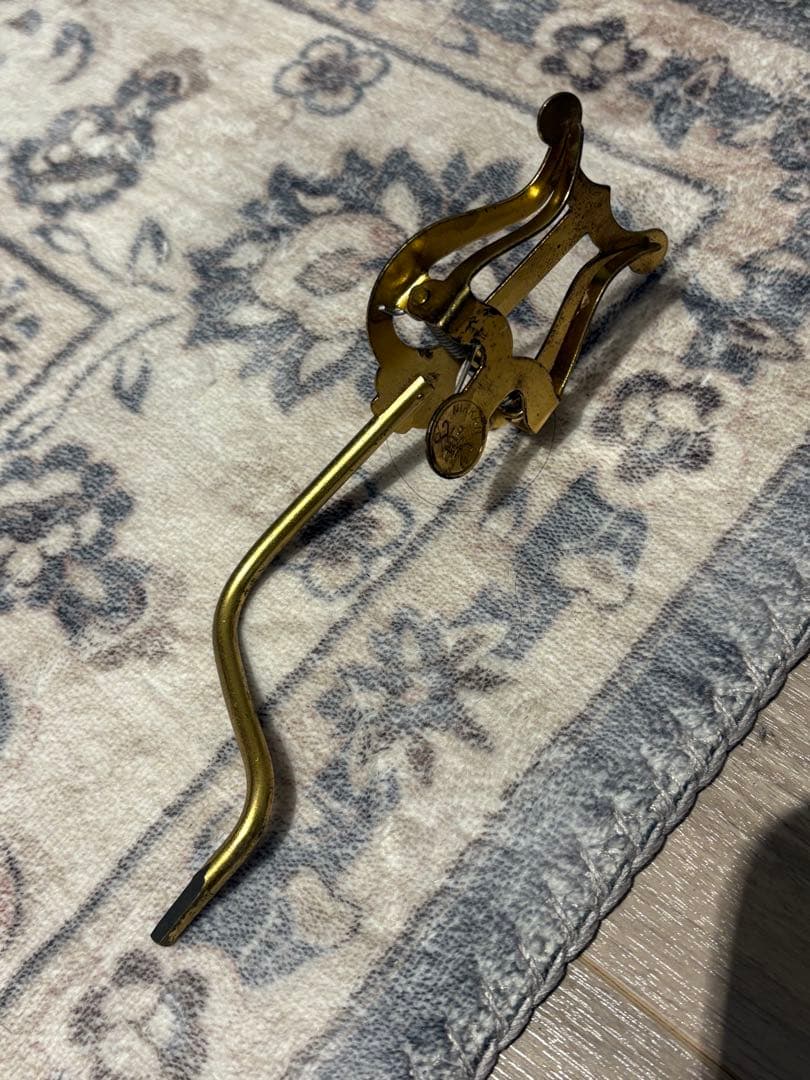 C Melodyサックス サテンシルバー仕上げ インナーゴールELKHART