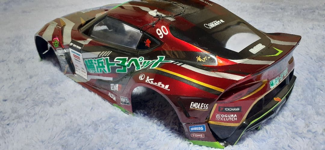 ラジコンボディー スープラ ハイグレード【新品】アディクション ヱヴァンゲリヲン