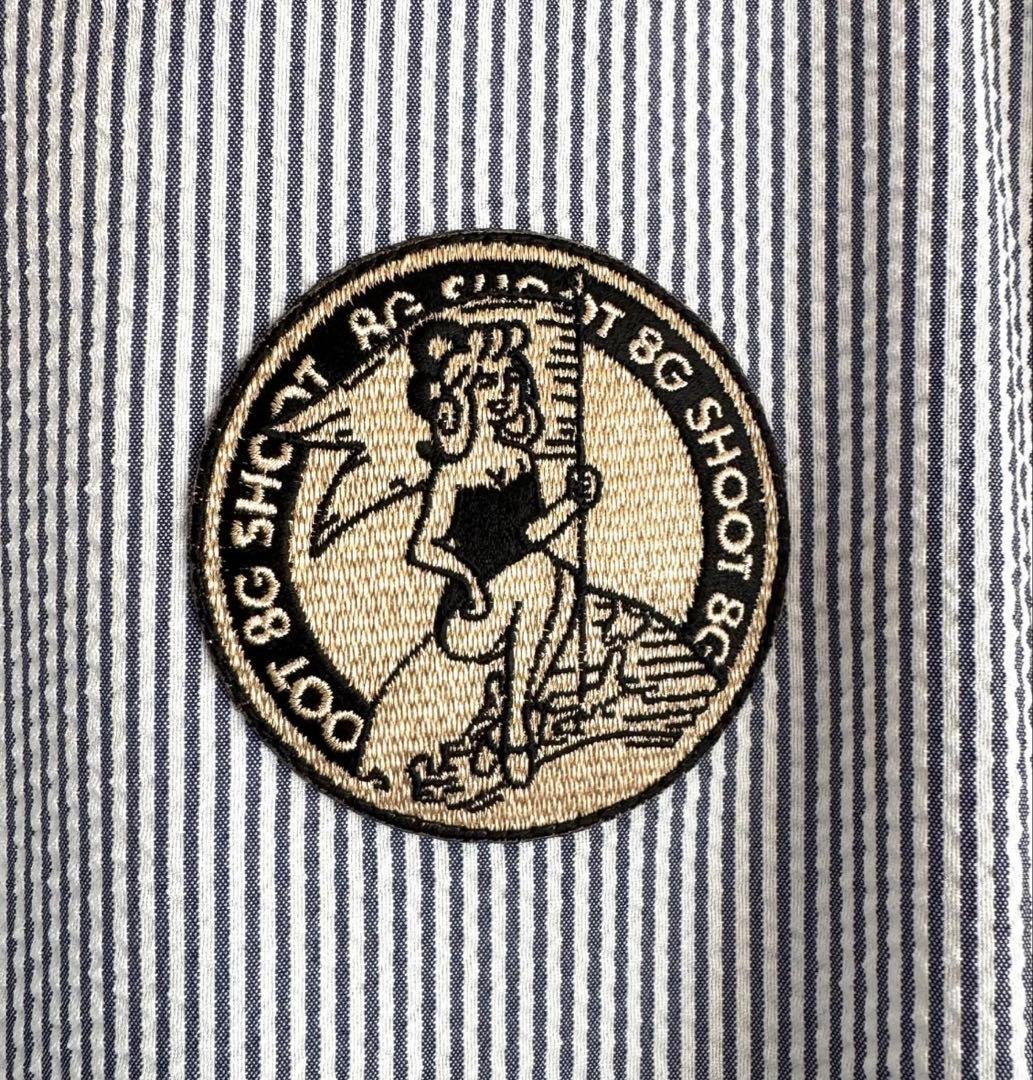 メンズウェア 8gshoot SUCKER STRIPE PISTE -WHITE/NAVY-